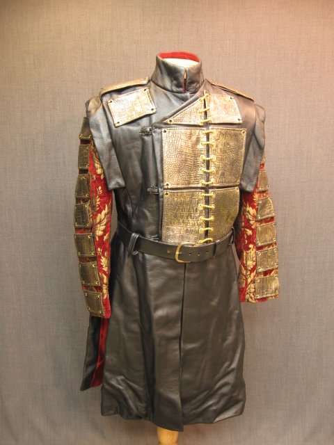 armor, gambeson, medieval, renaissance, unisex, c41, black, gold, red ...